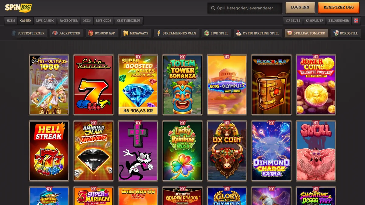 Popular slots